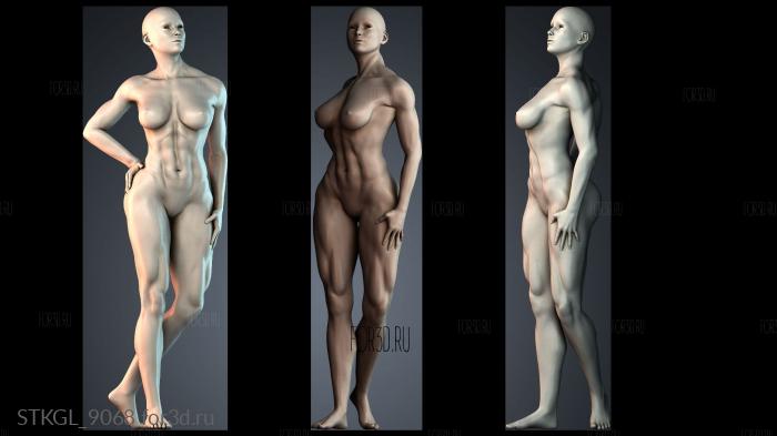 STKGL_9068 3d stl модель для ЧПУ