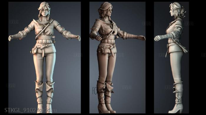 STKGL_9102 3d stl модель для ЧПУ