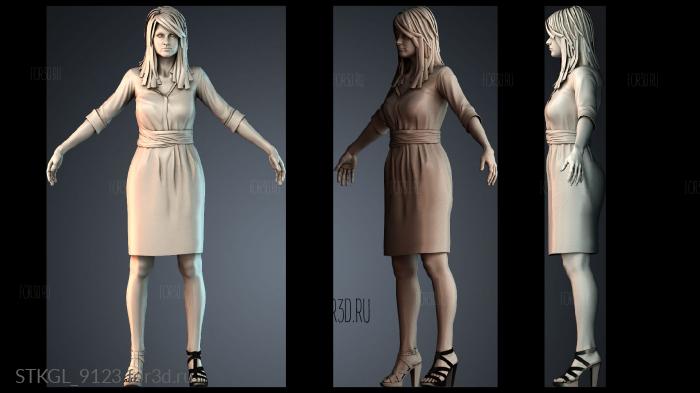 STKGL_9123 3d stl модель для ЧПУ