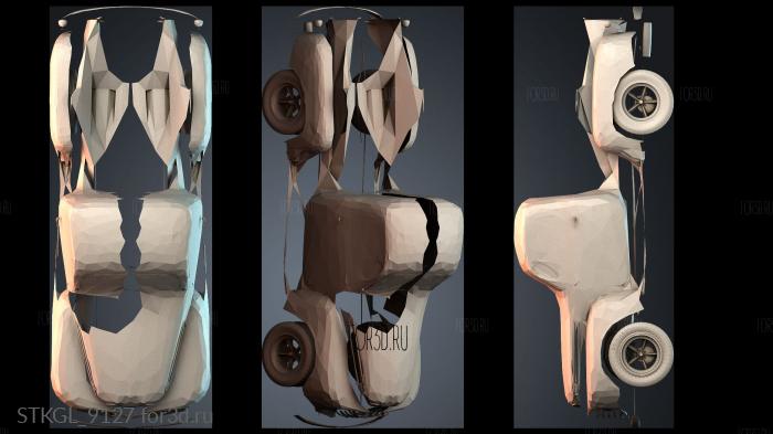 STKGL_9127 3d stl модель для ЧПУ