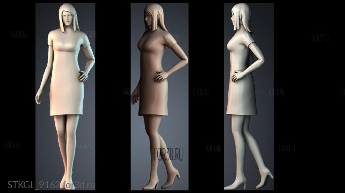 STKGL_9162 3d stl модель для ЧПУ