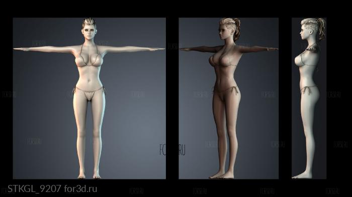 STKGL_9207 3d stl модель для ЧПУ