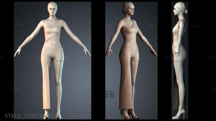 STKGL_9285 3d stl модель для ЧПУ