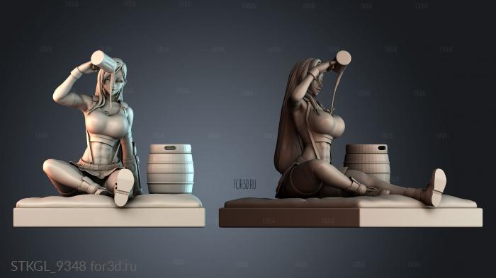 STKGL_9348 stl model for CNC