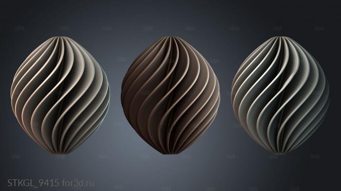 STKGL_9415 stl model for CNC