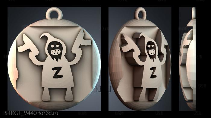 STKGL_9440 stl model for CNC