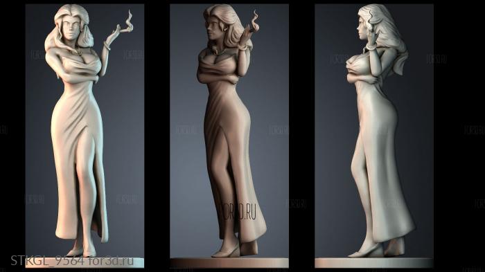 STKGL_9564 3d stl модель для ЧПУ