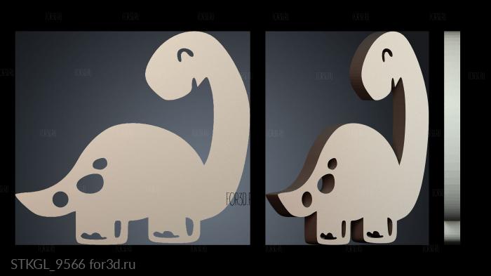 STKGL_9566 3d stl модель для ЧПУ