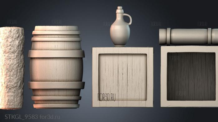 STKGL_9583 3d stl модель для ЧПУ