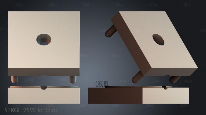 STKGL_9592 3d stl модель для ЧПУ