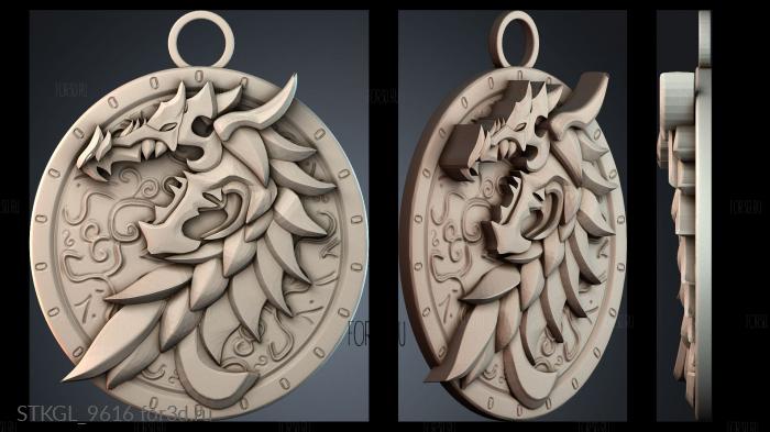 STKGL_9616 3d stl модель для ЧПУ