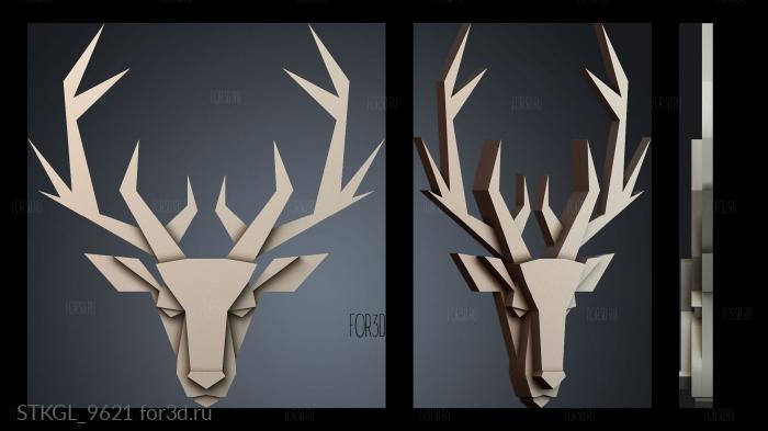 STKGL_9621 3d stl модель для ЧПУ