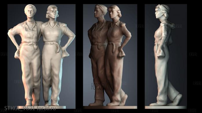 STKGL_9631 3d stl модель для ЧПУ