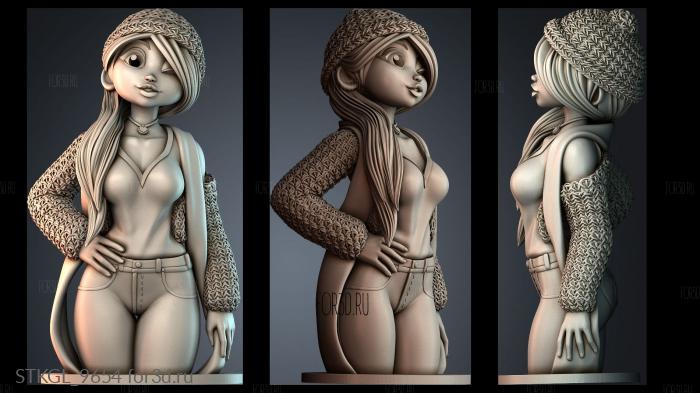 STKGL_9654 3d stl модель для ЧПУ