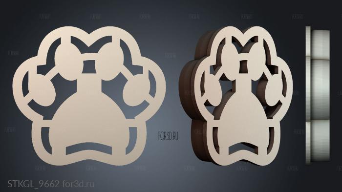 STKGL_9662 3d stl модель для ЧПУ