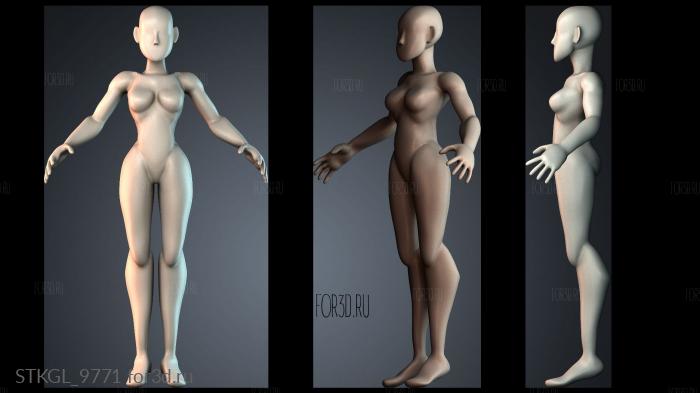 STKGL_9771 3d stl модель для ЧПУ