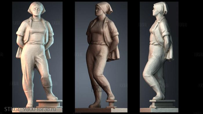 STKGL_9800 3d stl модель для ЧПУ