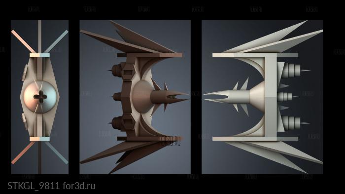 STKGL_9811 3d stl модель для ЧПУ