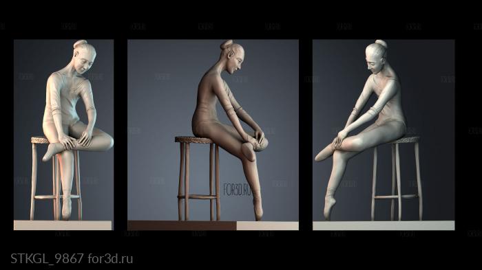 STKGL_9867 3d stl модель для ЧПУ