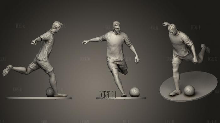 Footballer Footstrike 04 3d stl модель для ЧПУ