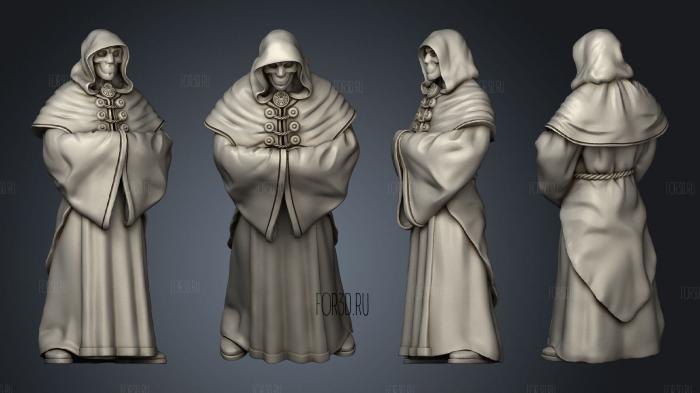 Cultists 23 01 stl model for CNC