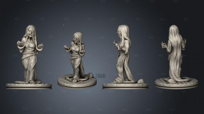 Depths of Savage Atoll KS Drowned Maiden 001 stl model for CNC