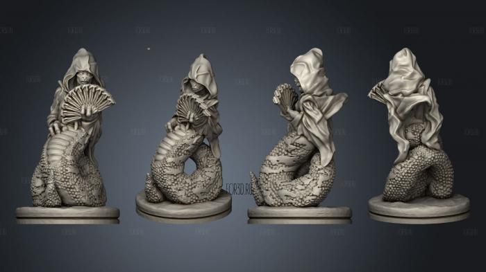 Empire of Scorching Sands Sorceress Based stl model for CNC