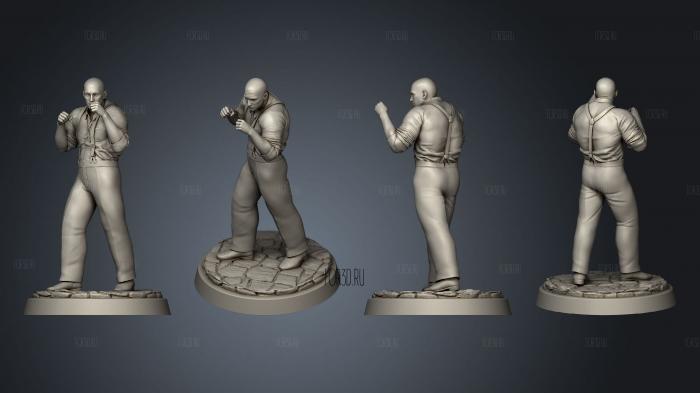 Fighter Call Of Cthulhu stl model for CNC