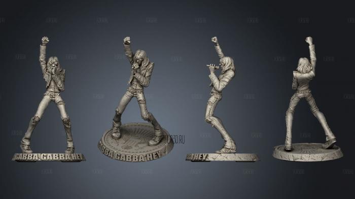partes joey ramone stl model for CNC