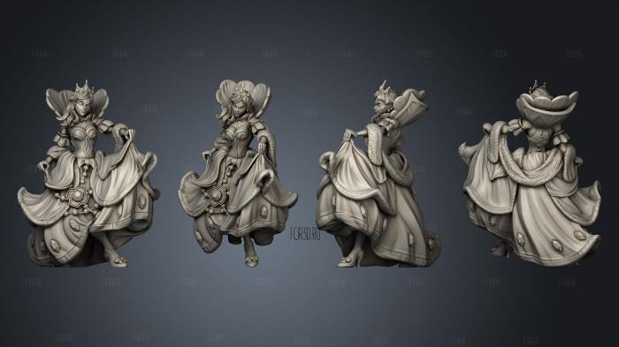 Royal Feast Maiden stl model for CNC