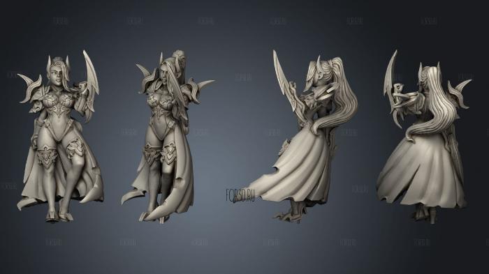 Witcher Contract Elena stl model for CNC