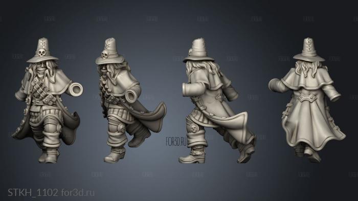 age WITCH HUNTER stl model for CNC