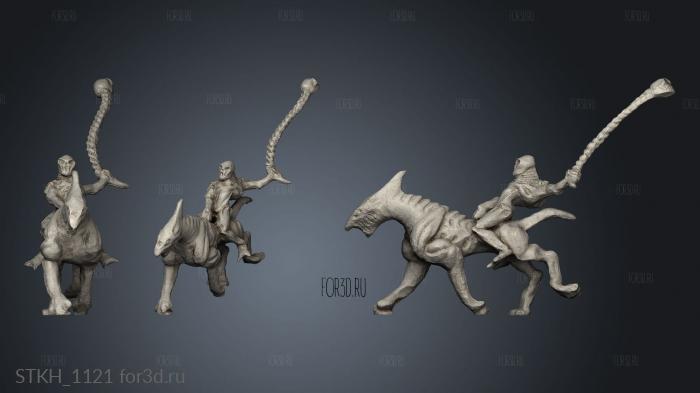 Grok Riders stl model for CNC