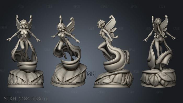 Fairy var stl model for CNC