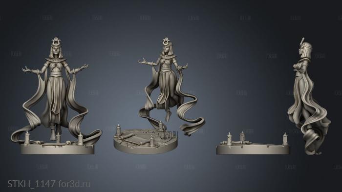 Ancient Undead Queen The Dead stl model for CNC