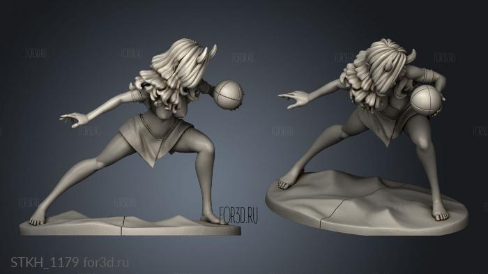 Azula NSFW Alternate AN stl model for CNC