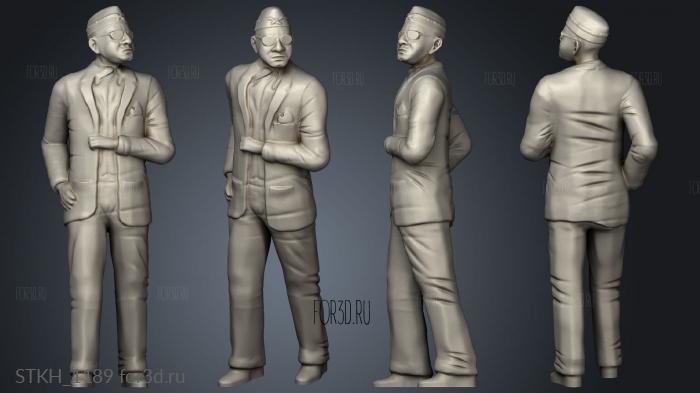 bara dance per cellulare coffin man stl model for CNC