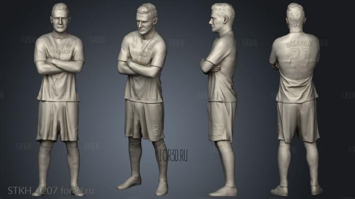 beckham stl model for CNC