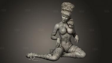 Бетти бракодирейто 3d stl модель для ЧПУ