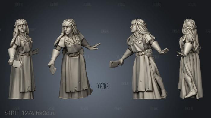 BUTCHER WITCH OCT stl model for CNC