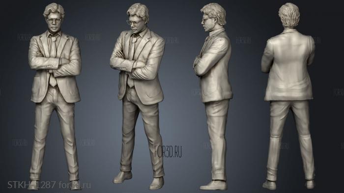 Casa papel Profesor Money Heist stl model for CNC