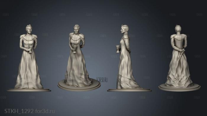 Cersei stl model for CNC