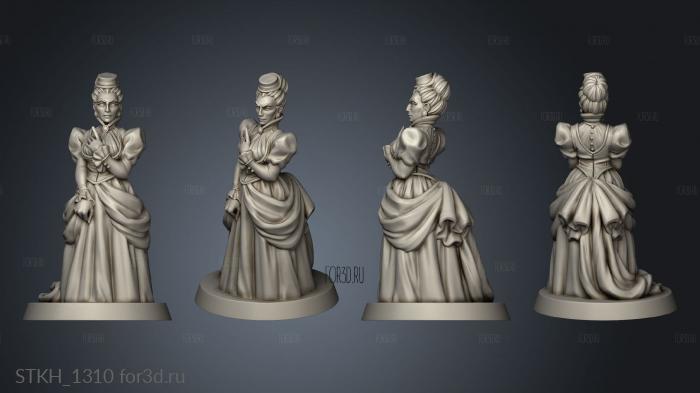 NOBLE WOMAN VVM 3d stl модель для ЧПУ