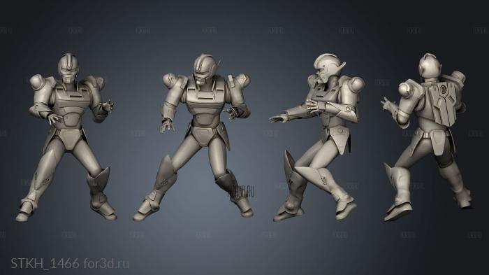 STKH_1466 stl model for CNC