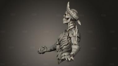 Проклятая Нация,Адский Боевой Костюм 3d stl модель для ЧПУ