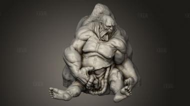 Мертвый гигант 3d stl модель для ЧПУ