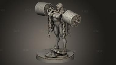 Женщина-юрист,она халк 3d stl модель для ЧПУ