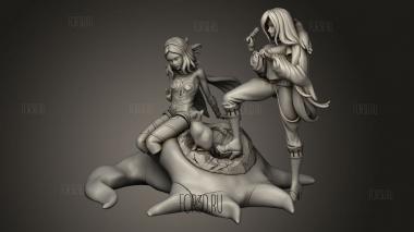 Гравитационный Пиковый 3d stl модель для ЧПУ