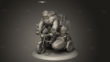 Гарри Поттер и Рубеус Хагрид 3d stl модель для ЧПУ
