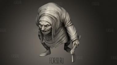 Горбун 3d stl модель для ЧПУ